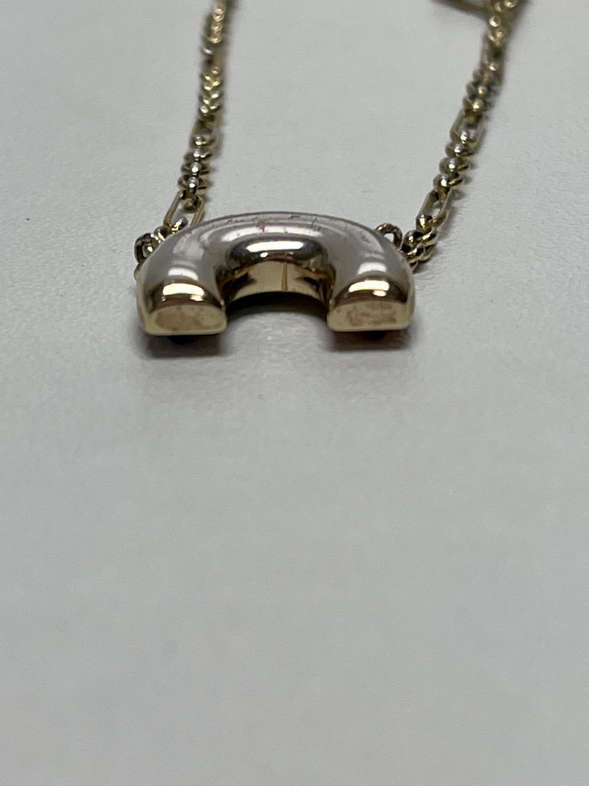 Kendra Scott Necklace Gold Tone Kyocera Opal As is: chip