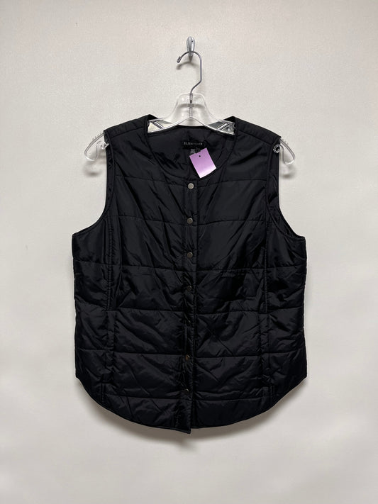 Eileen Fisher Vest Black  Medium