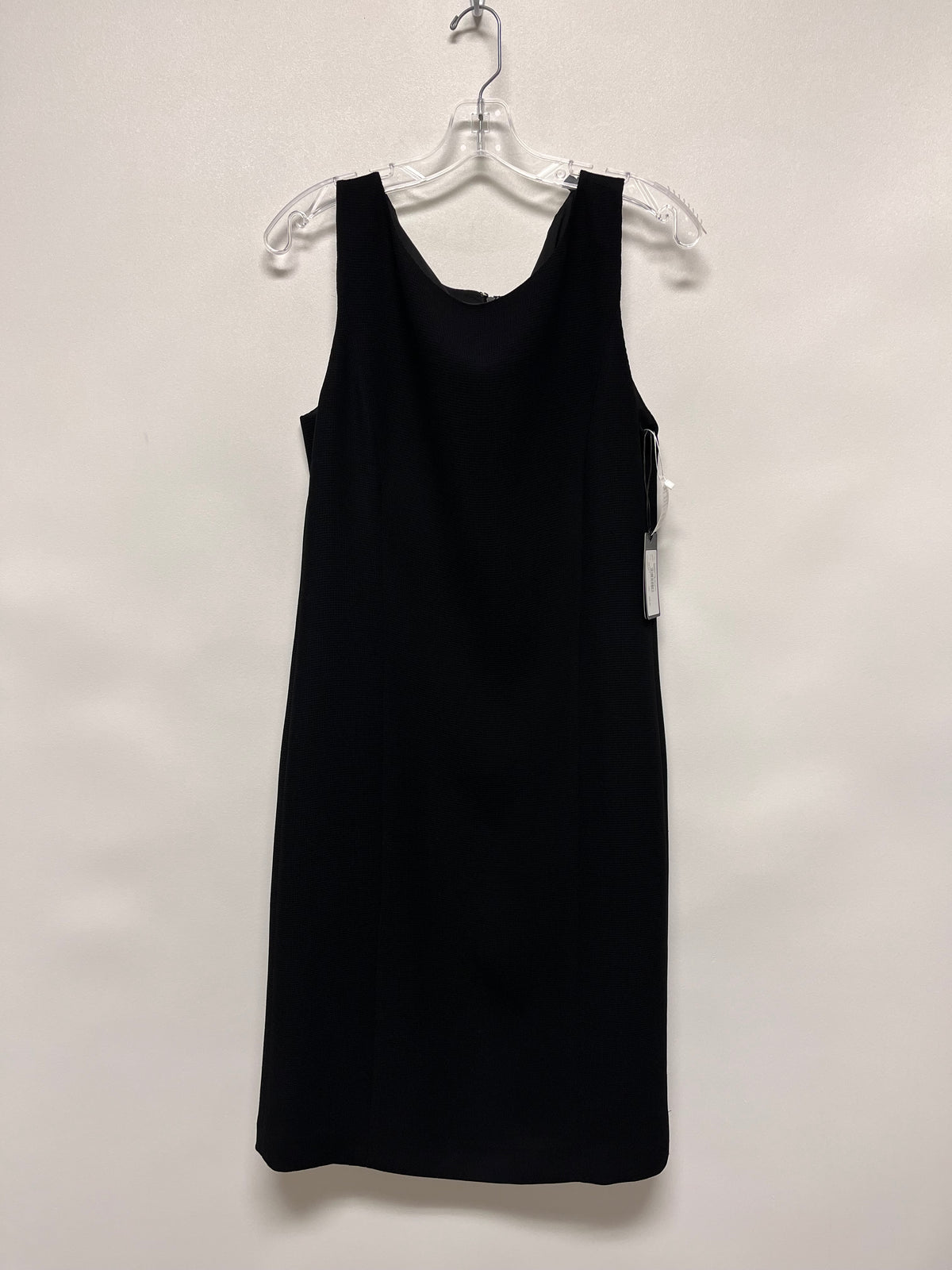 Emporio Armani Dress Black Waffle Sheath 46 NWT $695 10
