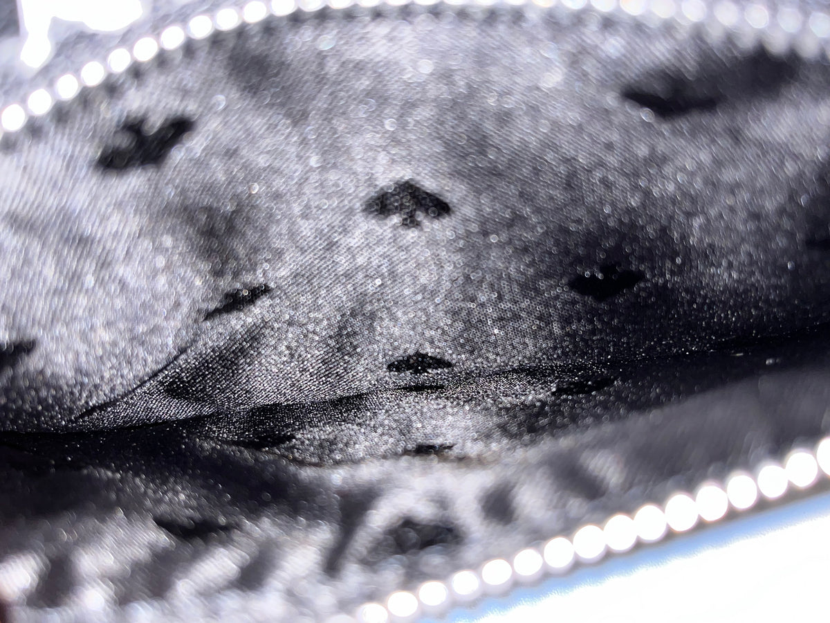 Kate Spade Wristlet Black & White Shore Street Pop Scallop Tinie