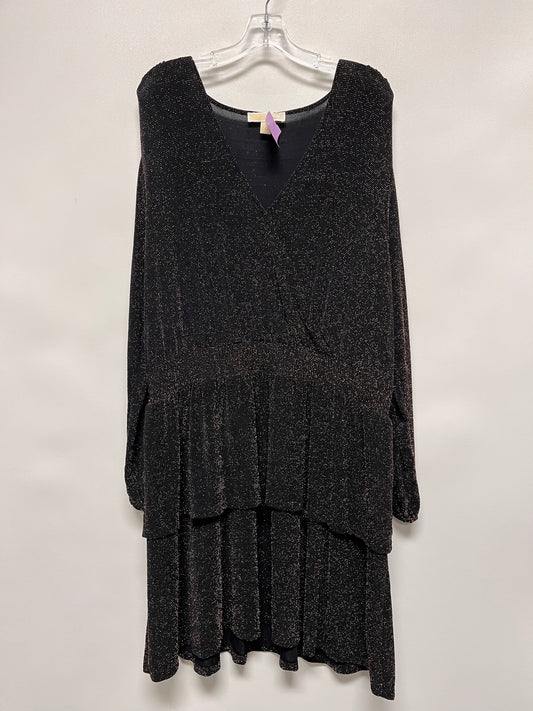 Michael Kors Dress Gold & Black Glitter 2X