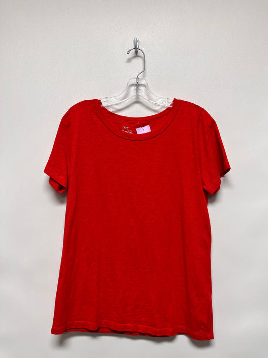 J Crew Outlet Shirt Red  Medium