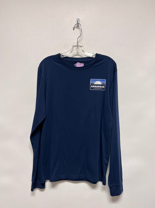 Home Free Shirt Navy Arkansas Medium