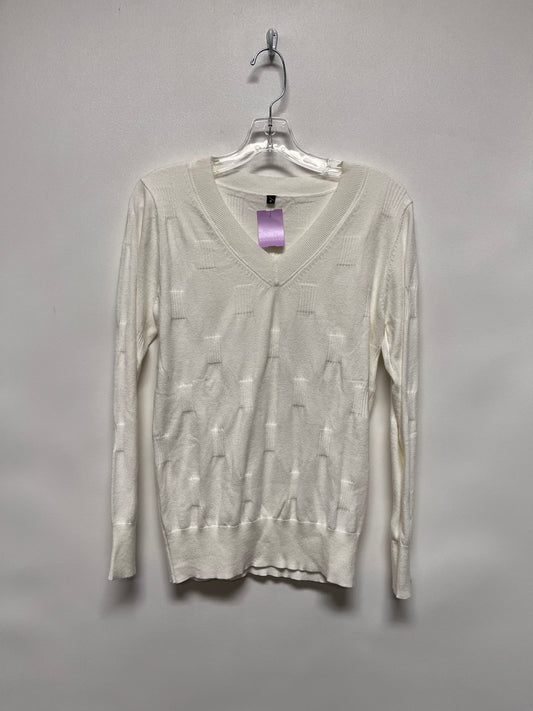 Arach & Cloz Sweater White  Medium