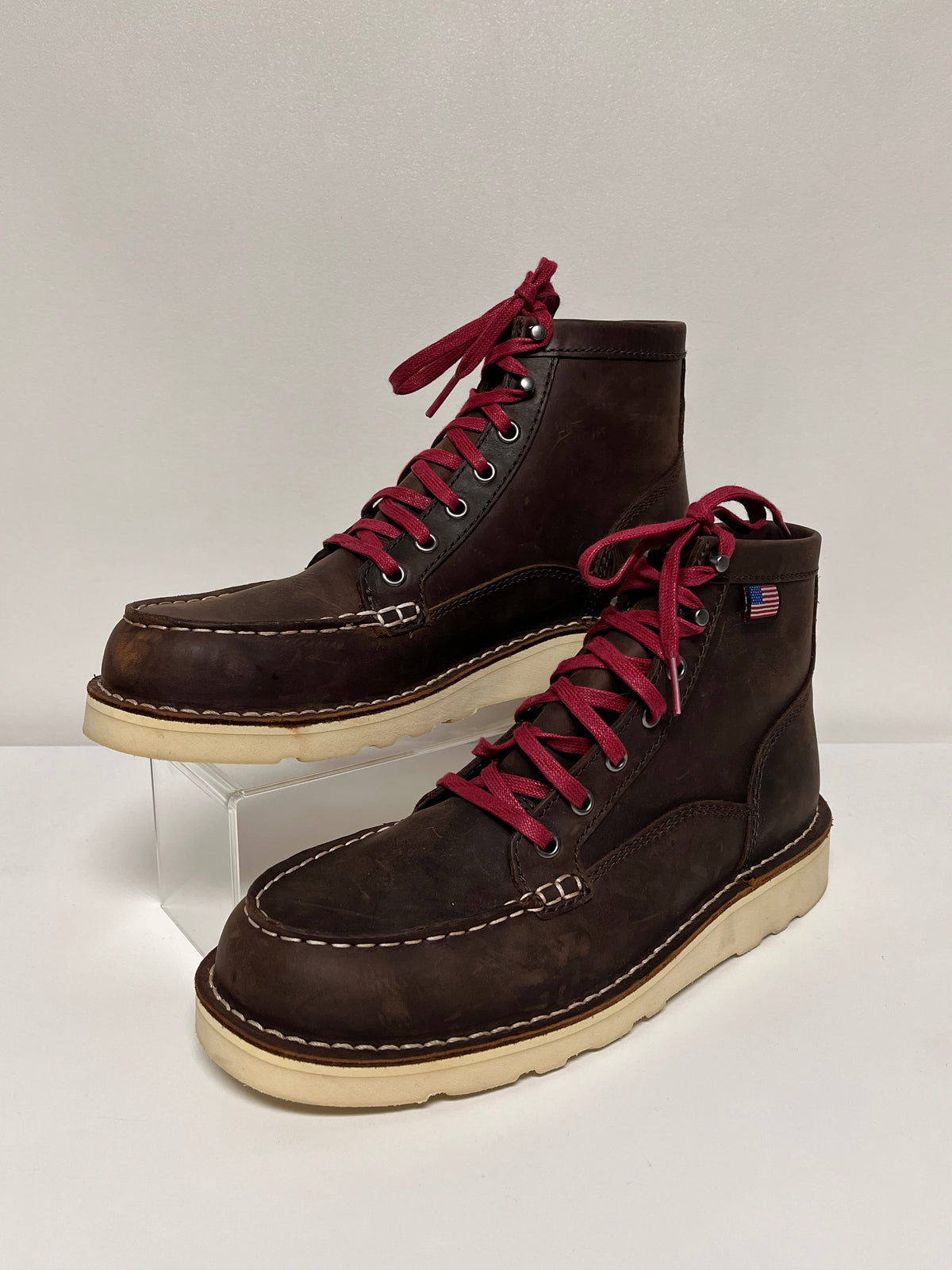 Danner Boots Brown Bull Run Moc Toe 8.5