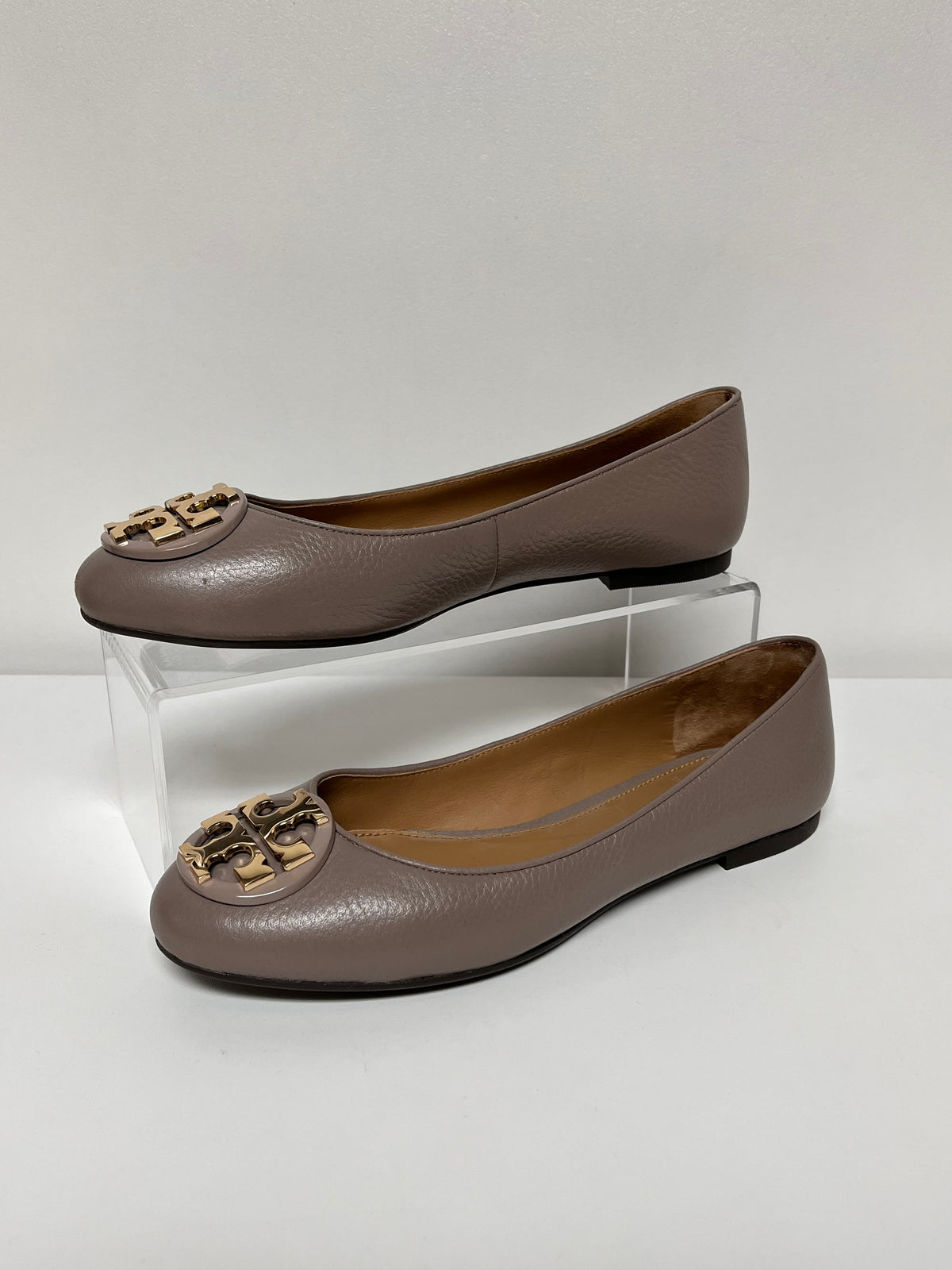 Tory Burch Shoes Taupe Claire Ballet Flat 6