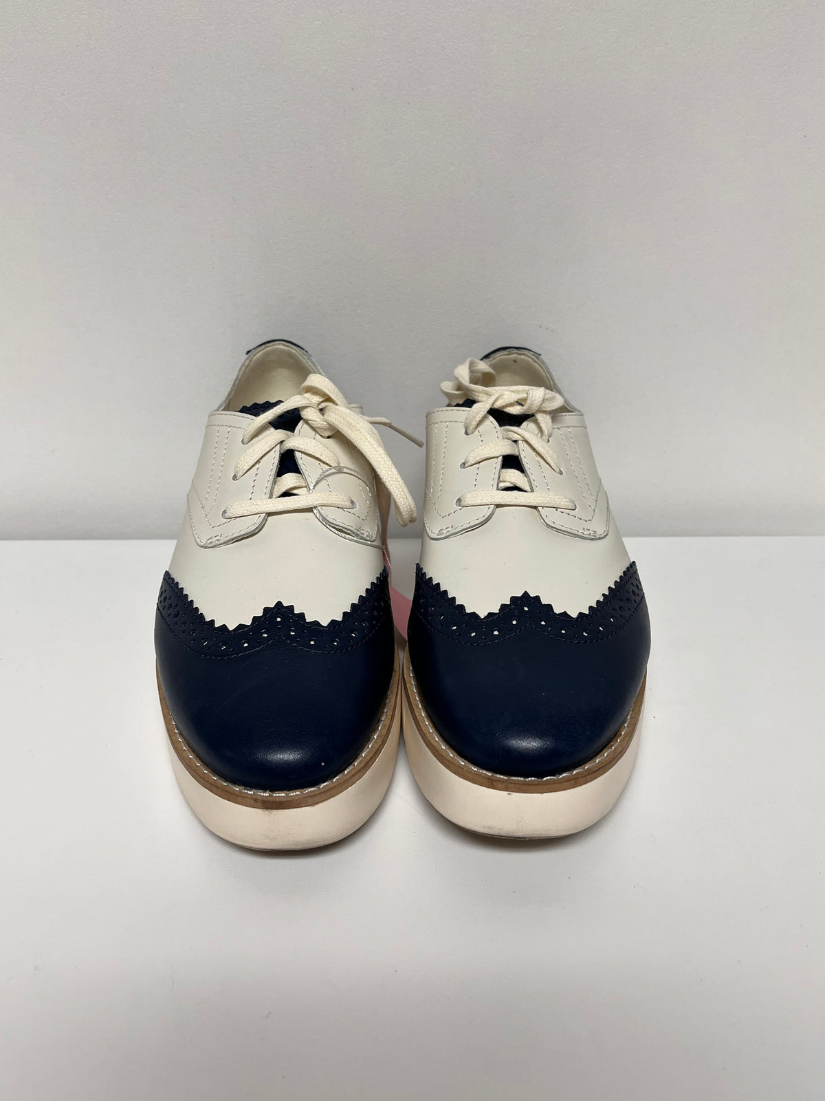 Cole Haan Shoes White & Navy Grand City Oxford 5