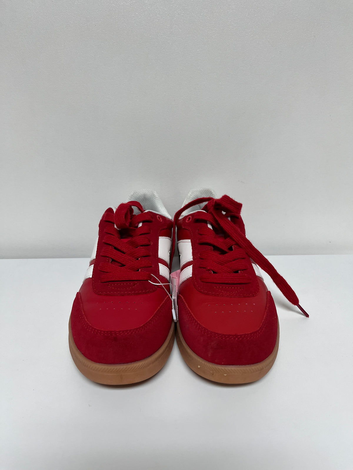 Lucky Step Shoes Red & White w/ Box 9
