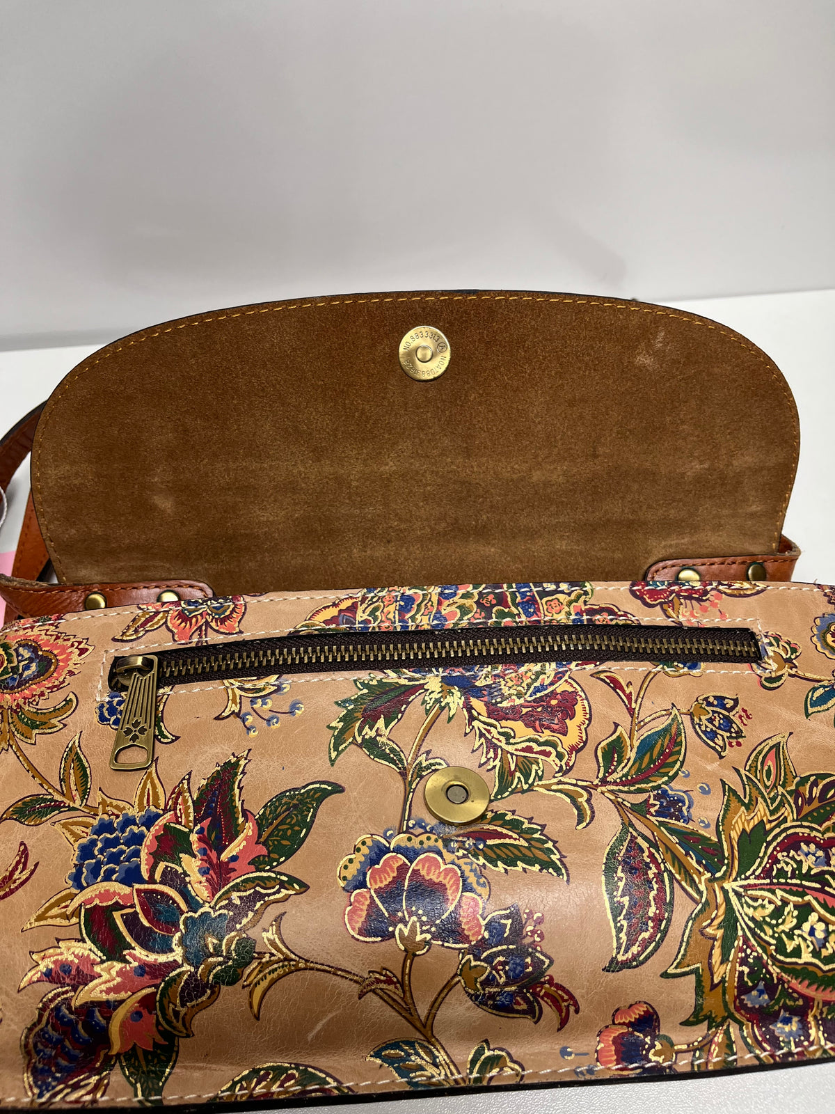 Patricia Nash Crossbody Floral Slim with Phone Pocket w/ dust bag