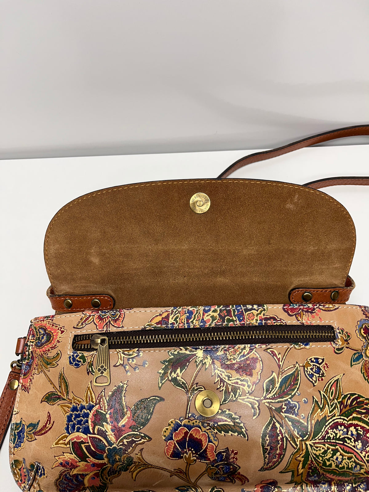 Patricia Nash Crossbody Floral Slim with Phone Pocket w/ dust bag