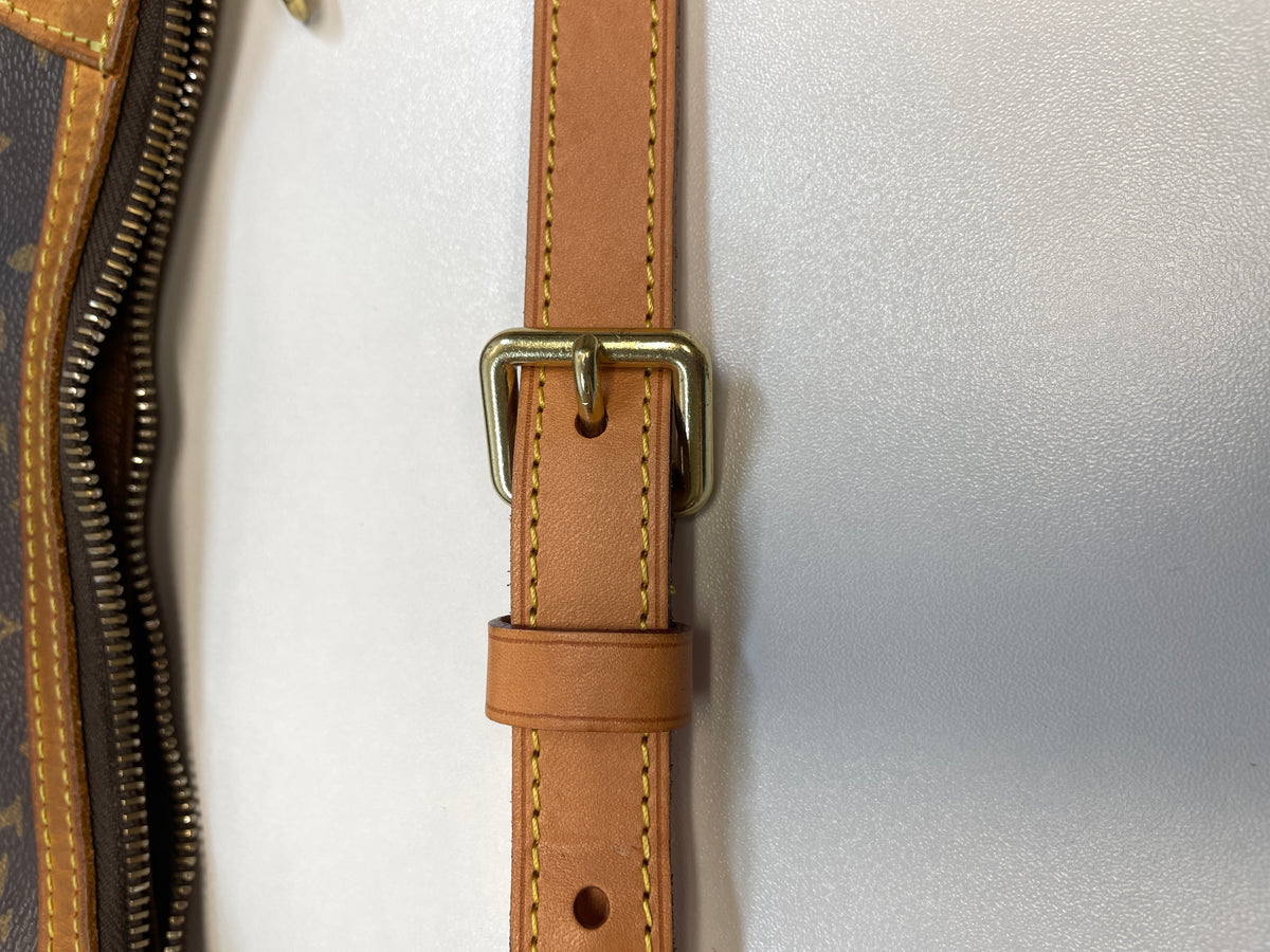 Louis Vuitton Handbag Brown Monogram Odeon (as is: strap replaced & exposed piping) 2008