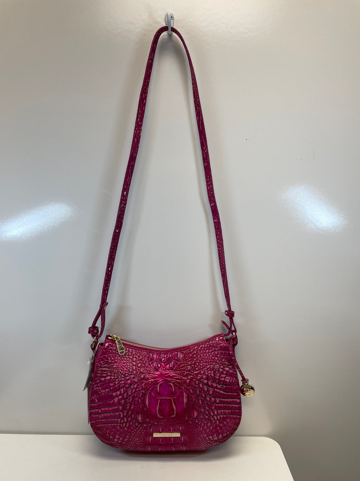 Brahmin Crossbody Hot Pink Shayna NWT