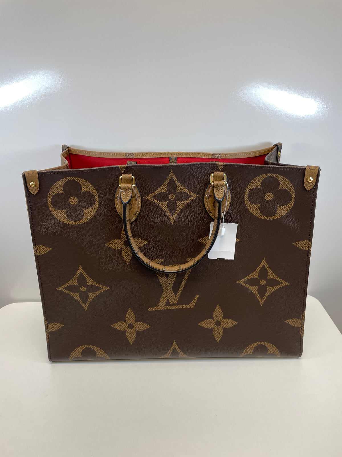Louis Vuitton Handbag Monogram Reverse OnTheGo Giant w/ Dust Bag & Box GM