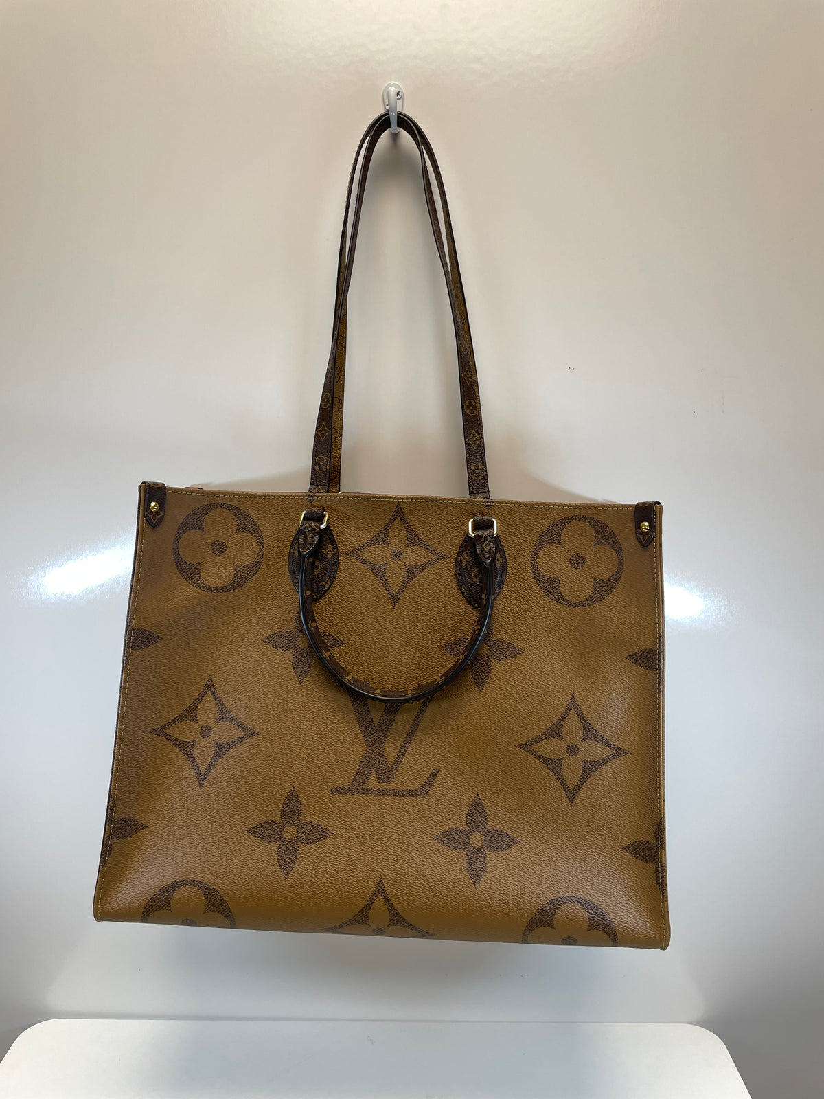 Louis Vuitton Handbag Monogram Reverse OnTheGo Giant w/ Dust Bag & Box GM