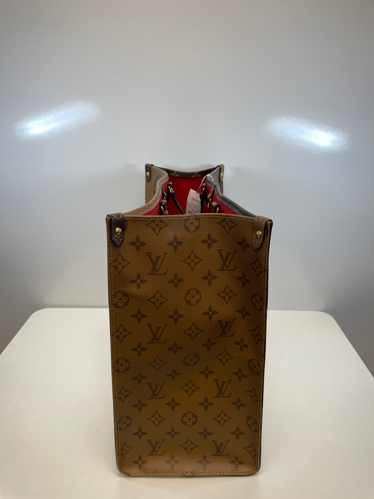 Louis Vuitton Handbag Monogram Reverse OnTheGo Giant w/ Dust Bag & Box GM