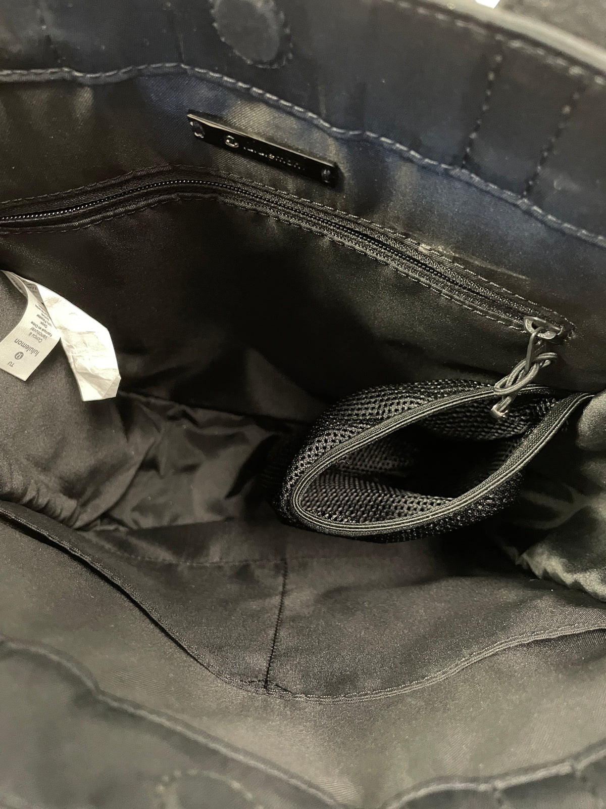 Lululemon Handbag Gray Camo Now and Always Tote