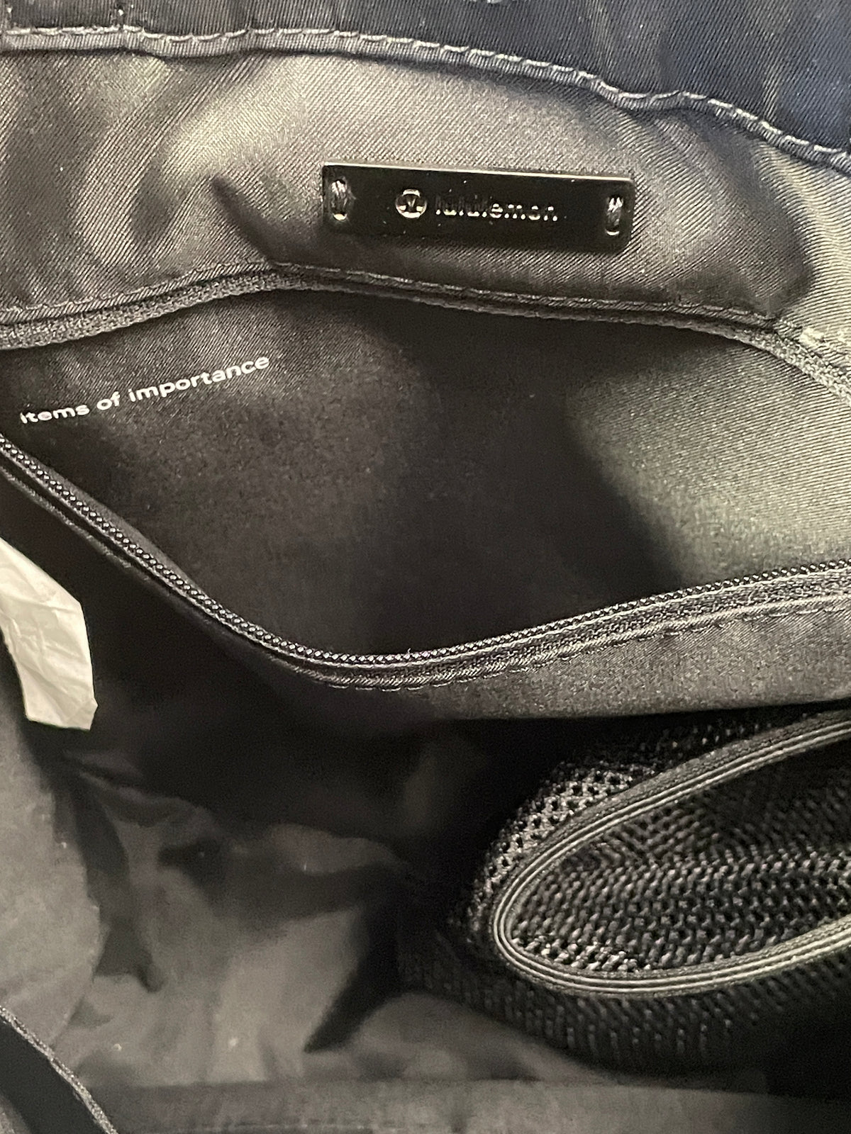 Lululemon Handbag Gray Camo Now and Always Tote