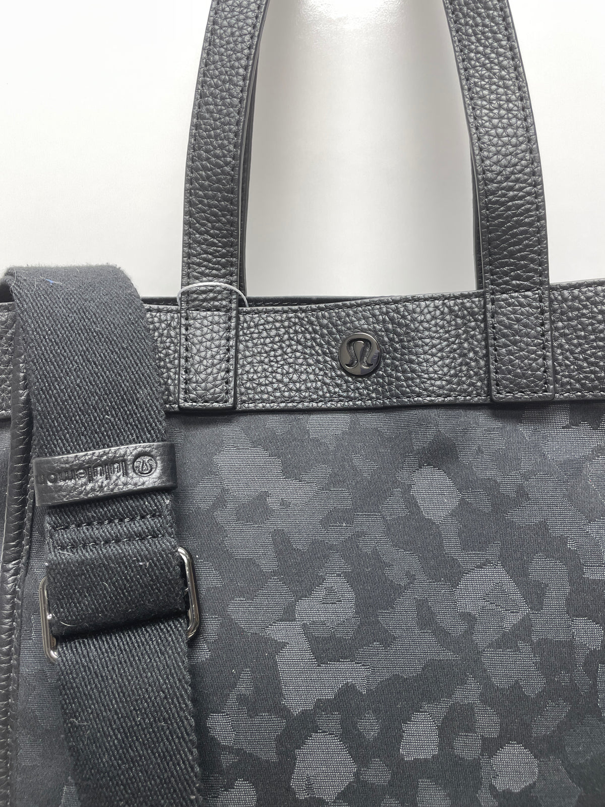 Lululemon Handbag Gray Camo Now and Always Tote