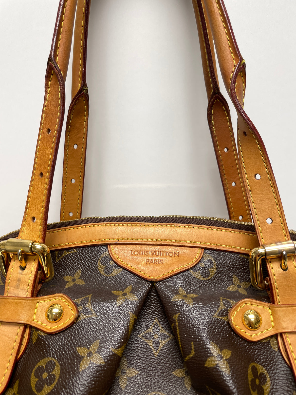 Louis Vuitton Handbag Brown Monogram Tivoli GM 2013