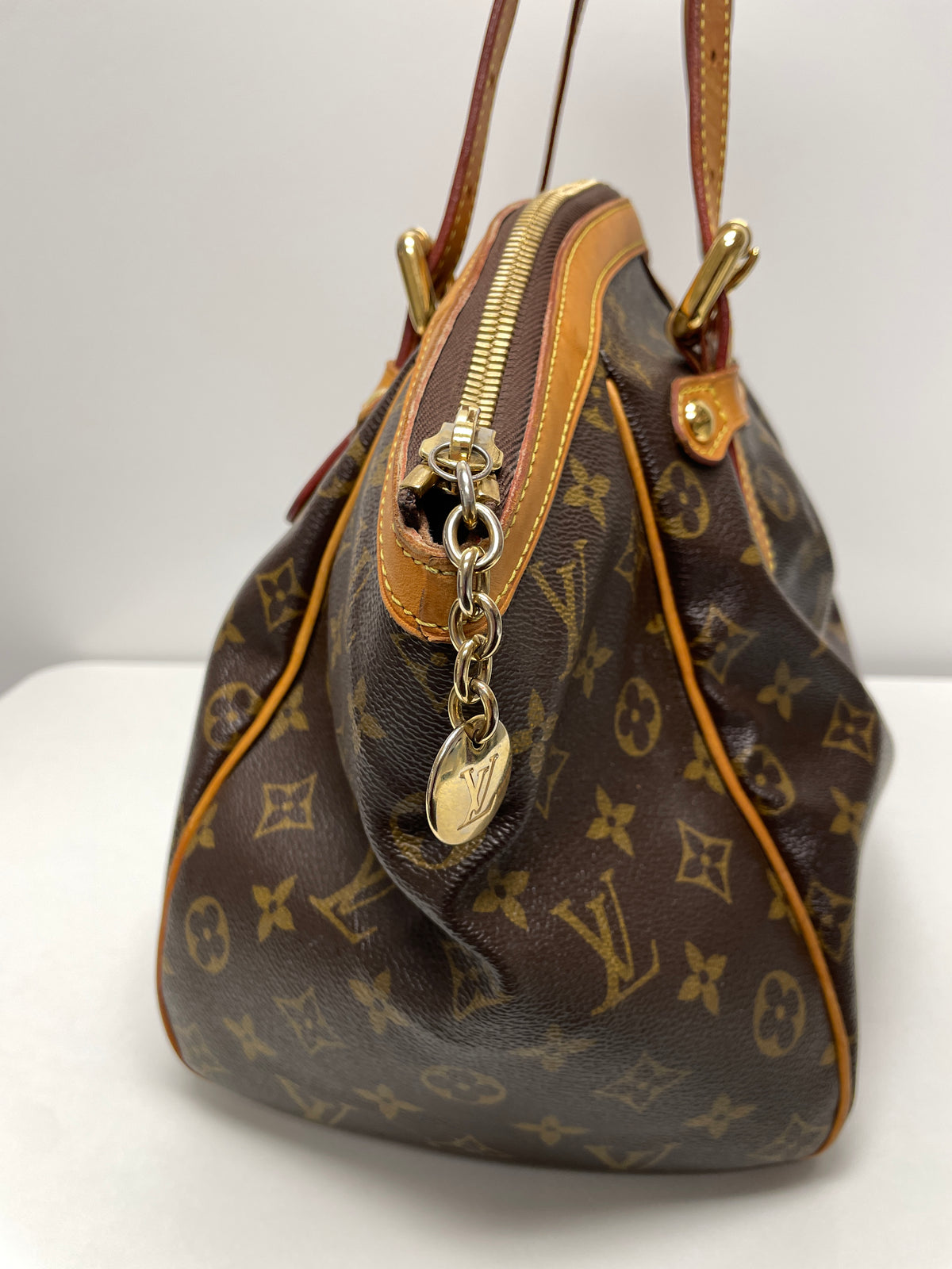 Louis Vuitton Handbag Brown Monogram Tivoli GM 2013