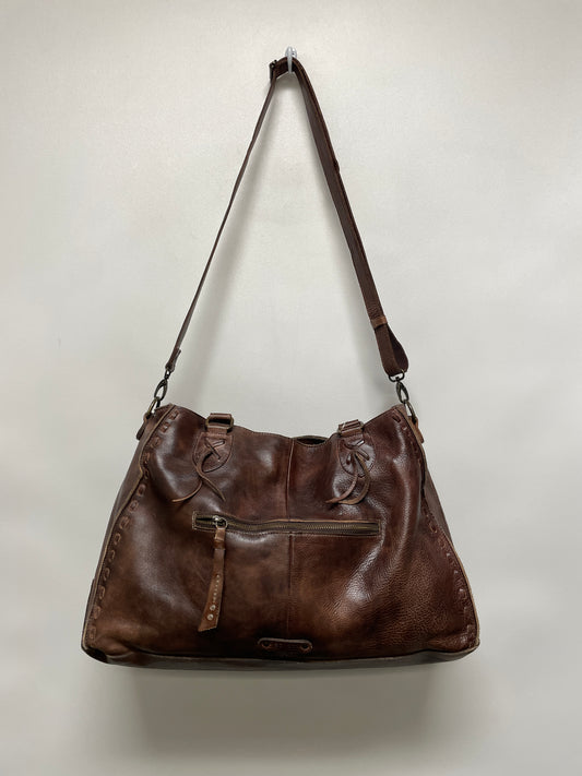 BED STU Handbag Brown Leather Rockaway