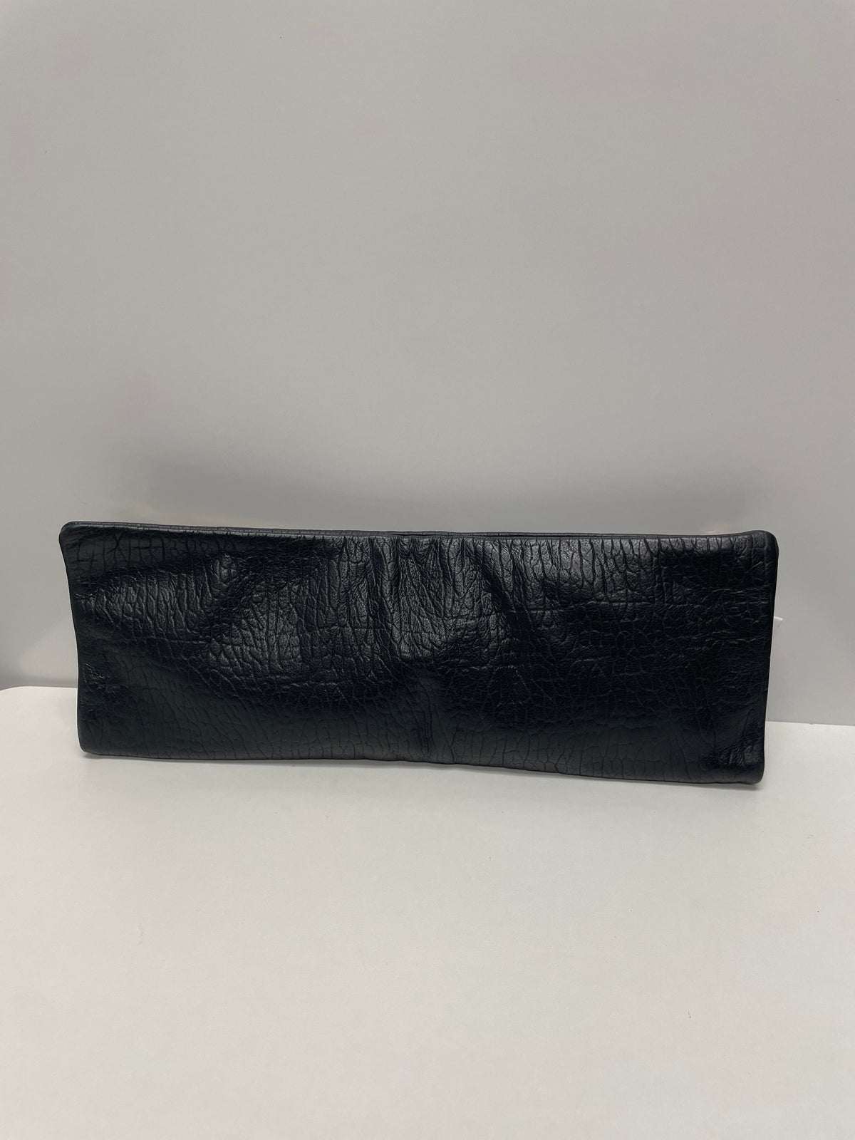 Clare V. Clutch Black Oversized Foldover