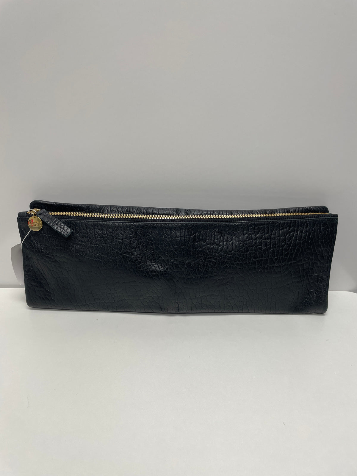 Clare V. Clutch Black Oversized Foldover