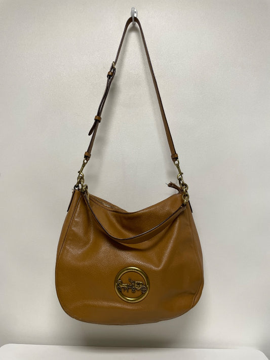 Coach Handbag Light Saddle Brown Elle Hobo