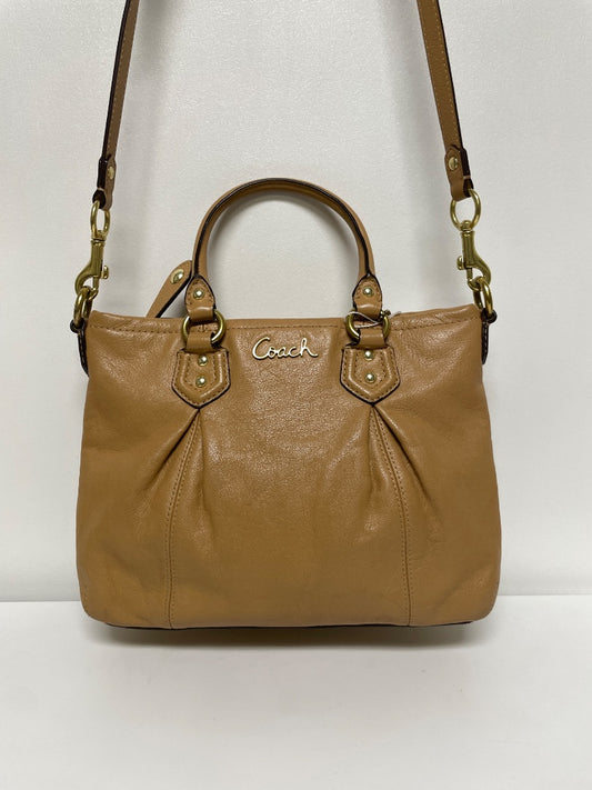 Coach Handbag Tan Ashley Mini Tote 2013