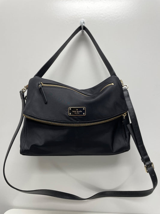 Kate Spade Handbag Black Blake Avenue Lyndon Nylon