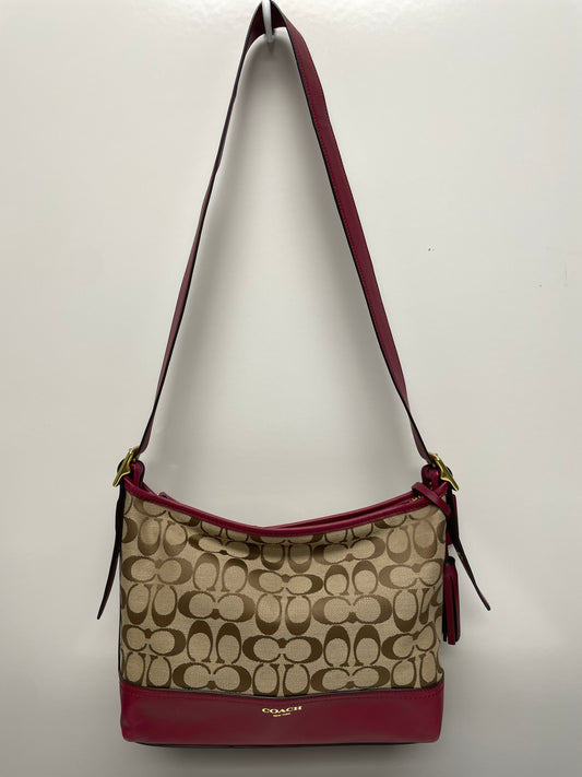 Coach Handbag Berry East/West Signature
