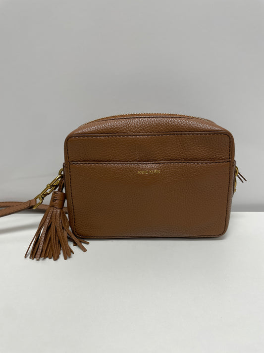 Ann Klein Crossbody Brown Camera Bag