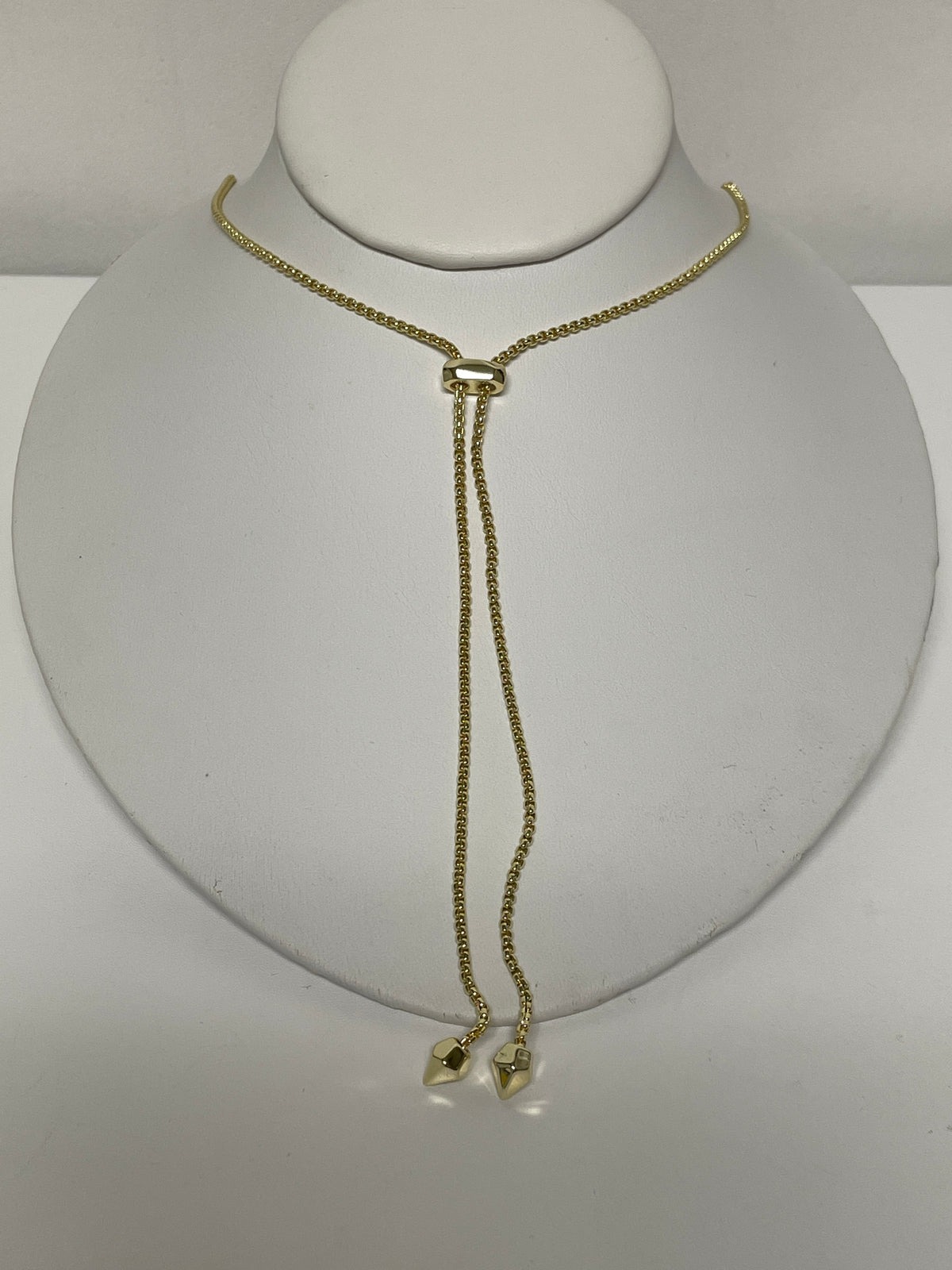 Kendra Scott Necklace Gold & Pink Reid w/ Bag