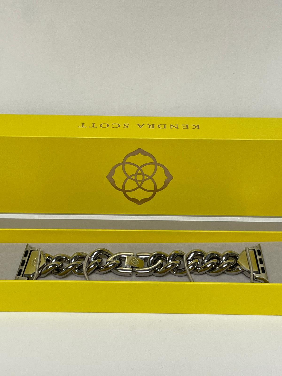 Kendra Scott Watch Band Silver New w/ Box