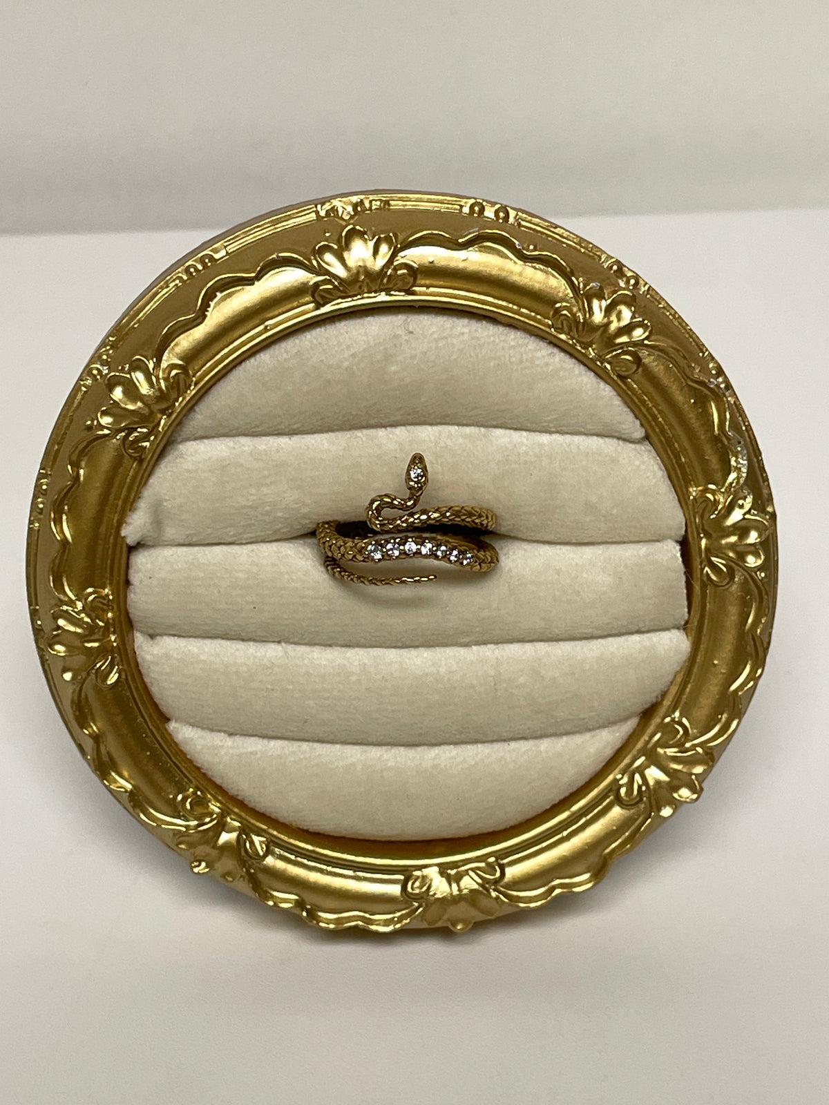 Kendra Scott Ring Vintage Gold Phoenix Wrap NWT 8