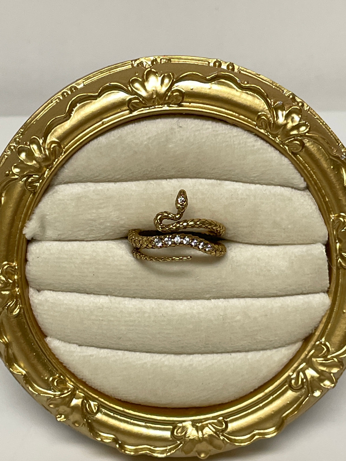 Kendra Scott Ring Vintage Gold Phoenix Wrap NWT 8