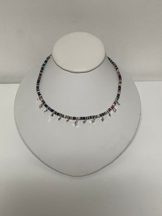Kendra Scott Necklace Neutral Mix & Silver Reece Choker
