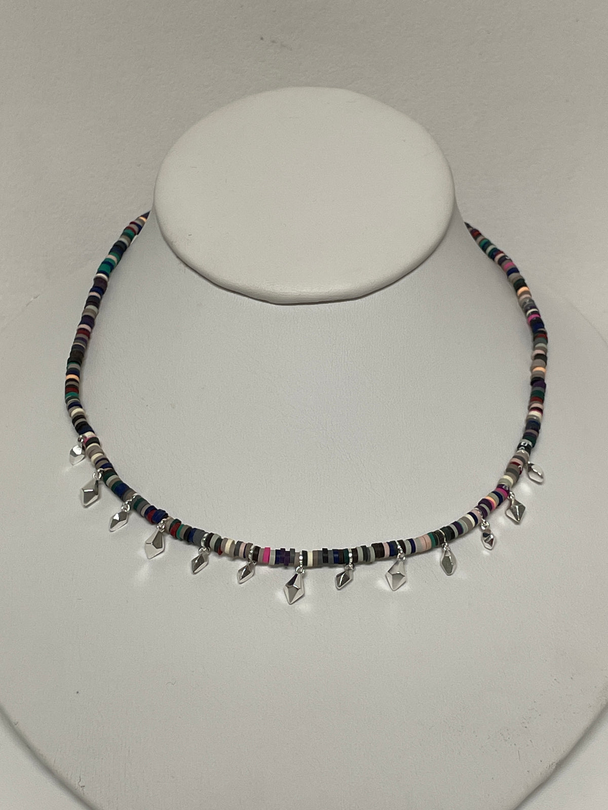 Kendra Scott Necklace Neutral Mix & Silver Reece Choker