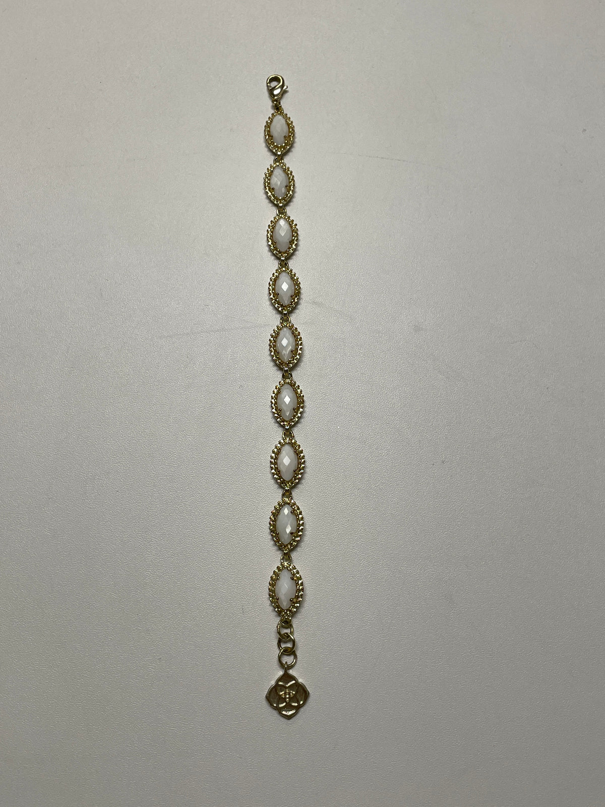 Kendra Scott Bracelet Gold & White  Jana Line