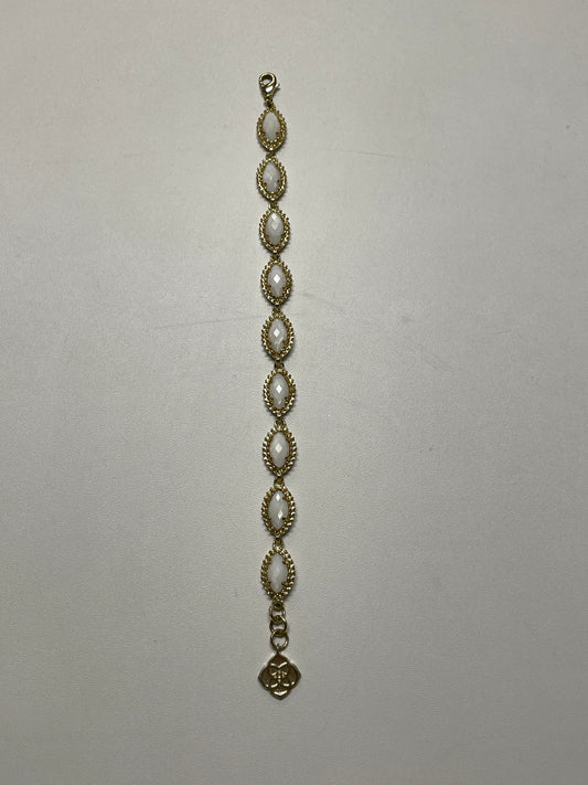 Kendra Scott Bracelet Gold & White  Jana Line