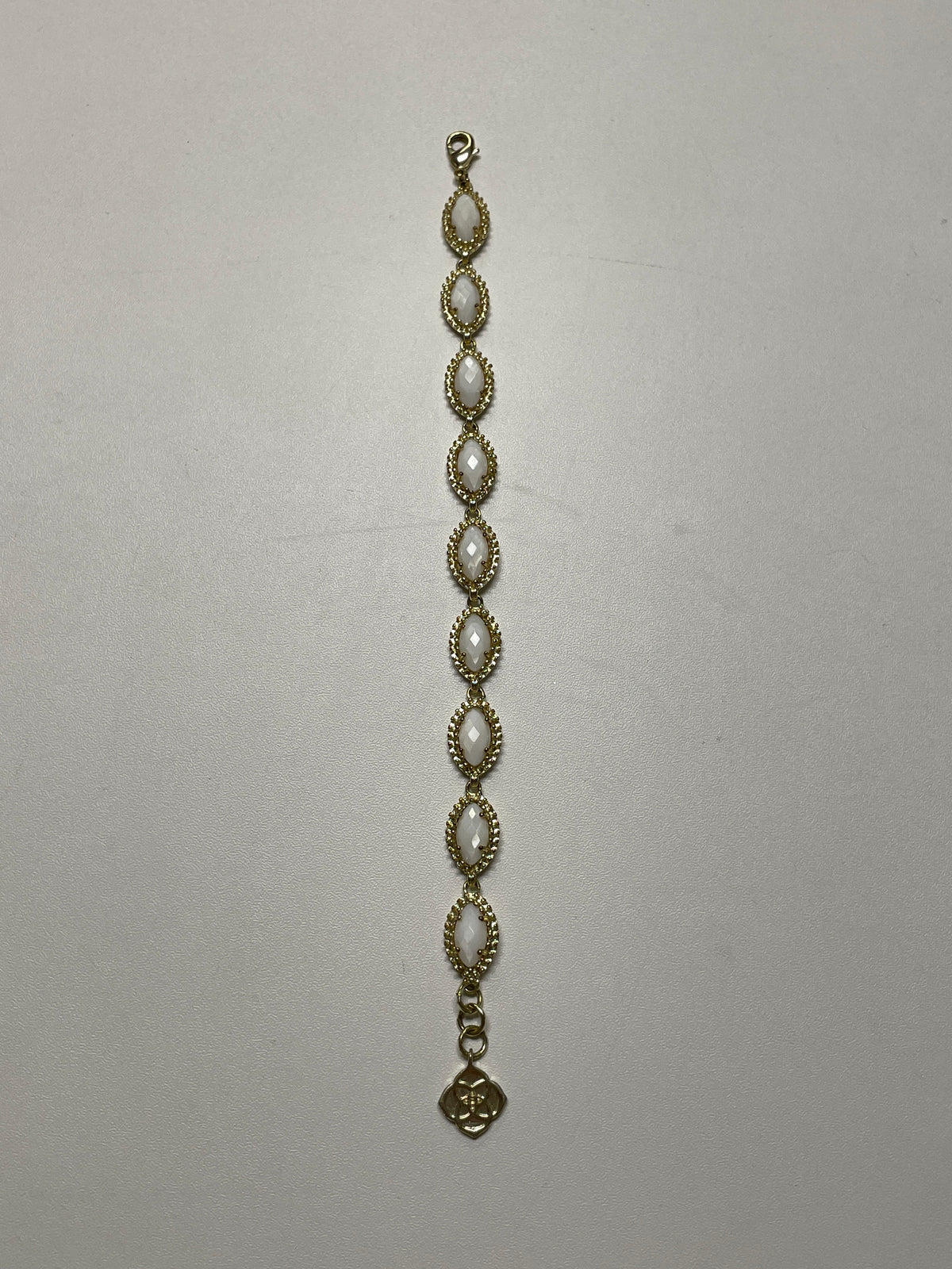 Kendra Scott Bracelet Gold & White  Jana Line