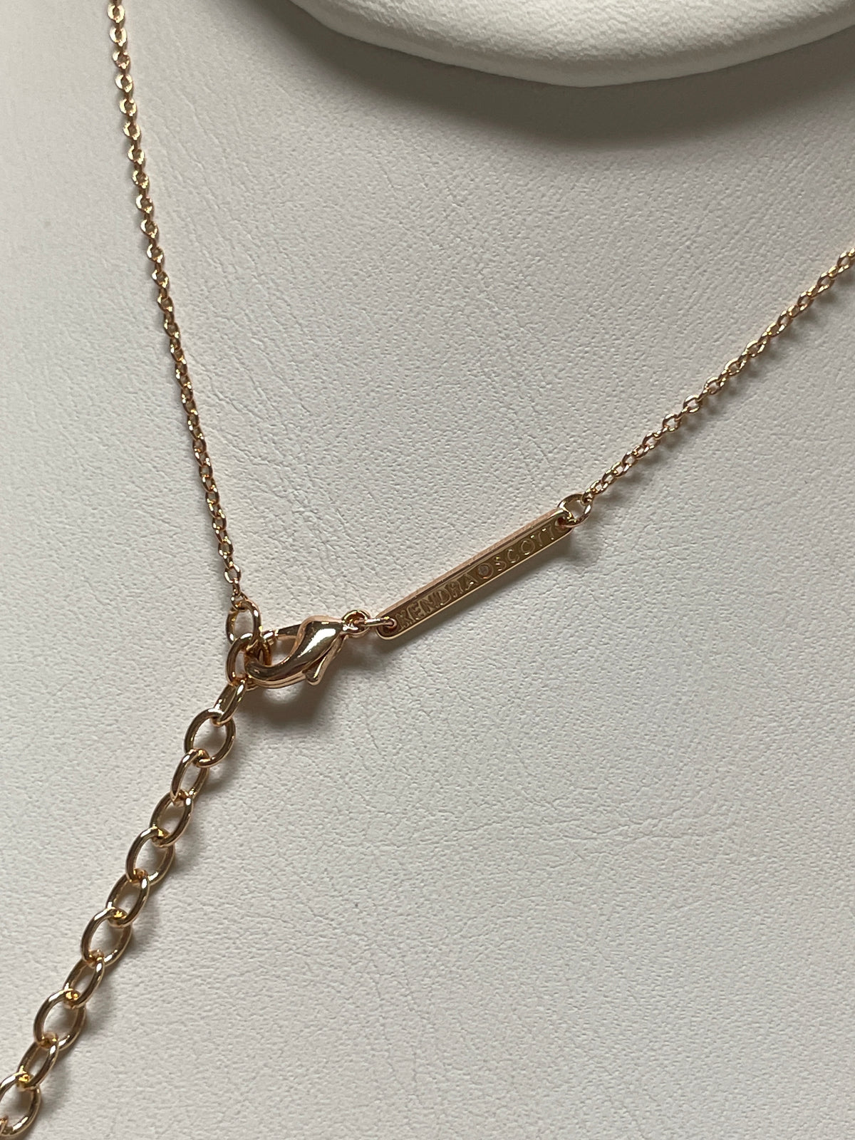 Kendra Scott Necklace Rose Gold Ari Heart Pendant