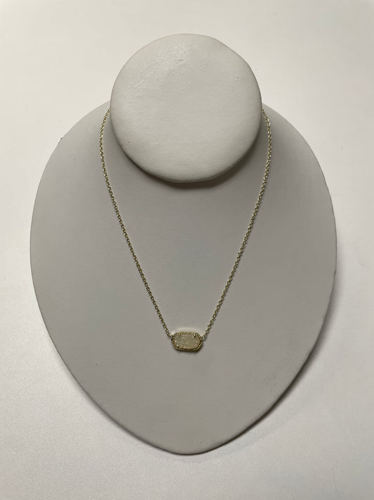Kendra Scott Necklace Gold Elisa Pendant