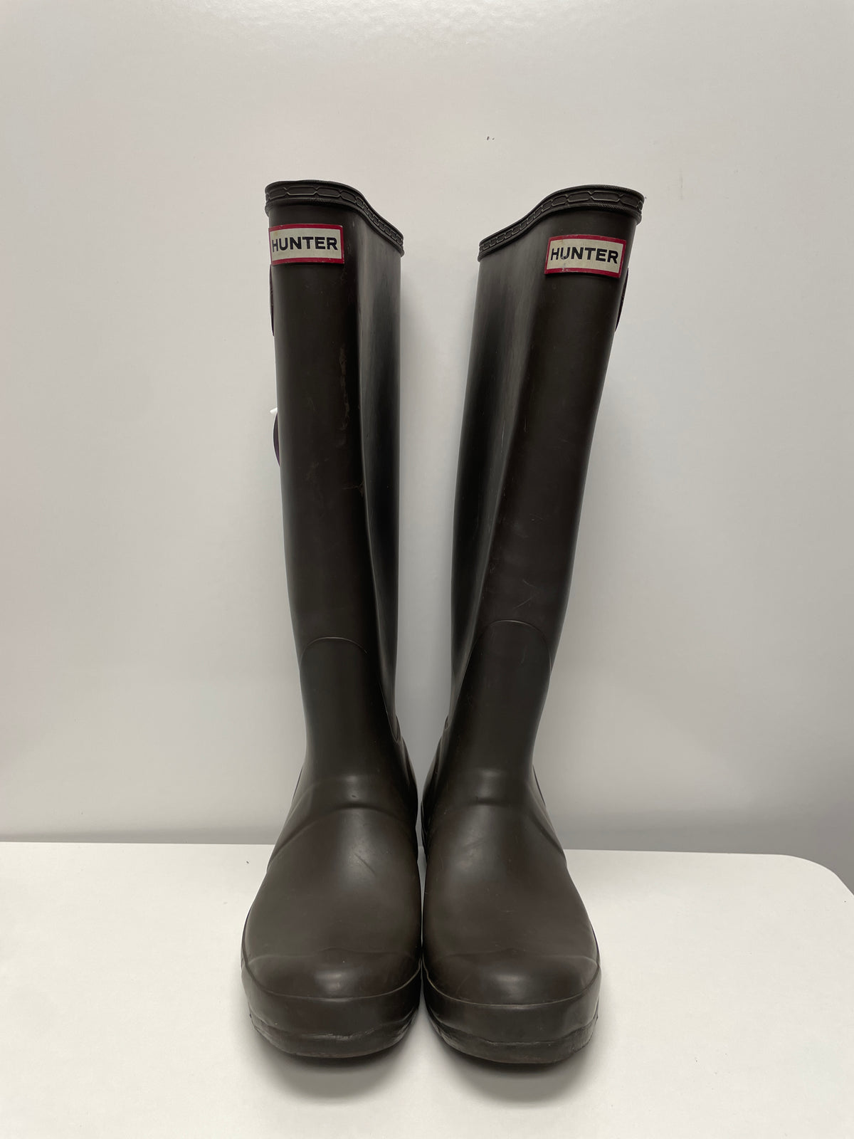 Hunter Boots Brown Original Tall Rainboots 7