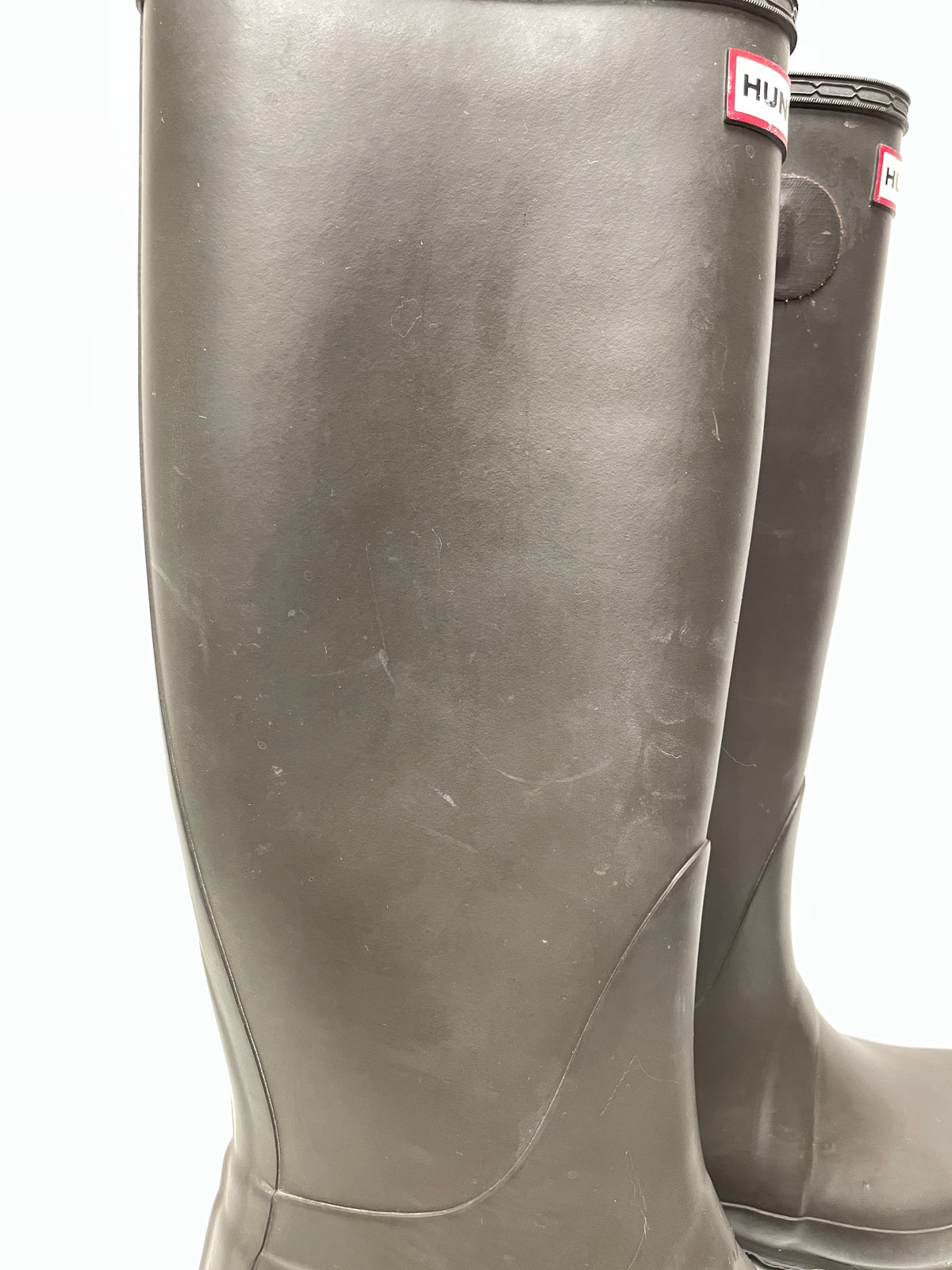Hunter Boots Brown Original Tall Rainboots 7