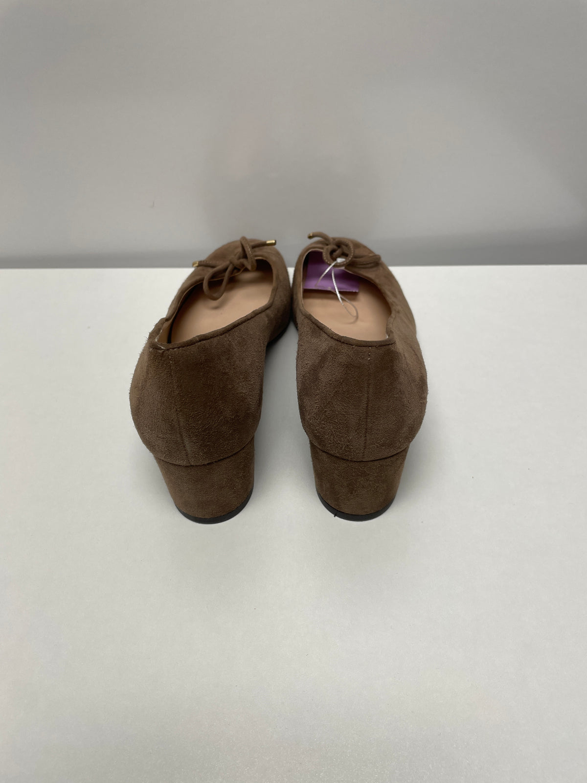 Stuart Weitzman Shoes Brown Gabby Bow Pump 8